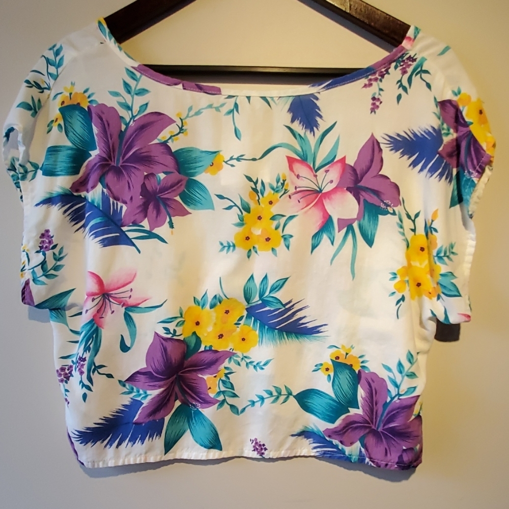 Vintage 80s crop top - Picture 4 of 4